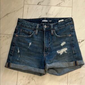 Old Navy Women's Blue Denim Shorts
